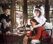James Tissot Bad News oil painting reproduction
